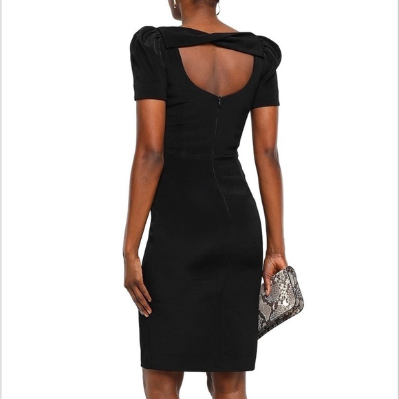 Rebecca Vallance Ivy Black Short Sleeve Dress - Picture 2 of 16